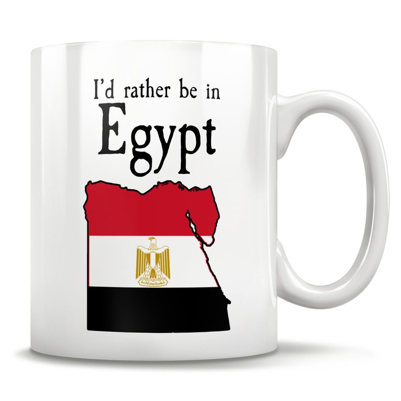 Egypt Gift Egyptian Mug Egypt Map Egypt Pride Egypt Flag Etsy