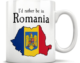 Rumänien-Geschenk, rumänische Tasse, Rumänien-Karte, Rumänien-Flagge, perfektes Rumänisch, Rumänien-Stolz, Rumänien-Native, rumänische Oma, Kollegin-Geschenk