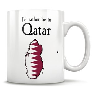 Qatar Gift, Qatari Mug, Qatar Native, Qatar Flag, Gift For Qatari, Funny Qatar, Arab Country Mug, Doha Mug, Doha Qatar