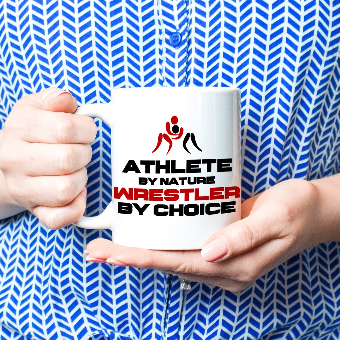 Wrestling Gift Wrestling Mug Wrestling Coffee Cup Wrestler Etsy