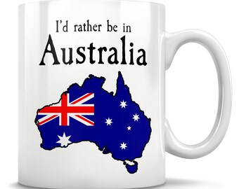 Australian Gift, Cool Australia Mug, Canberra Gift, Australia Cup, Australia Lover, Australia Travel, I Love Australia, Australia Pride