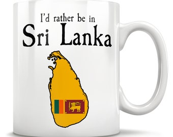 Sri Lanka Gift, Sri Lankan Mug, Sri Lanka Native, Sri Lanka Map, Sri Lankan Cup, Sri Lanka Flag, Gift For Sri Lankan, Funny Sri Lanka