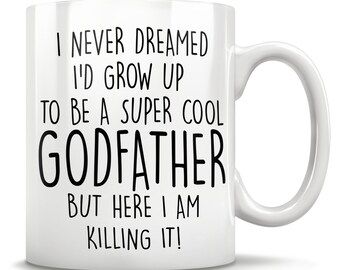 Godfather gifts, baptism gift for women, godfather mug, best godfather gift, baptism mug, baptism gift for adults, christmas godfather gift