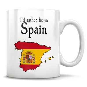 Regalo de España, taza de España, visitar España, viajar a España, explorar España, Copa de España, mapa de España, regalo de Murcia, taza de amante de España
