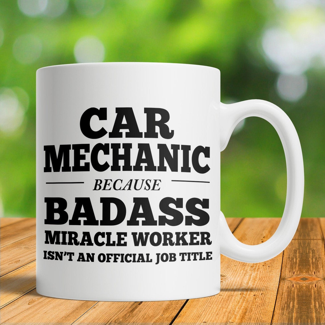 Car Mechanic Coffee Mug Gift Funny Mechanic Gift Mechanic Etsy