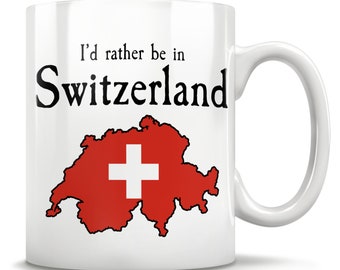 Switzerland Gift, Swiss Mug, Switzerland Pride, Switzerland Flag, Perfect Swiss, Zürich Switzerland, Switzerland Map, Going Away Gift