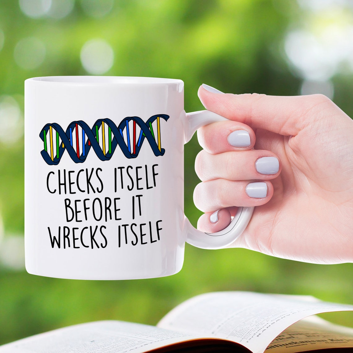 Dna Mug Gift Biology Teacher Gift Science Teacher Gift Etsy UK