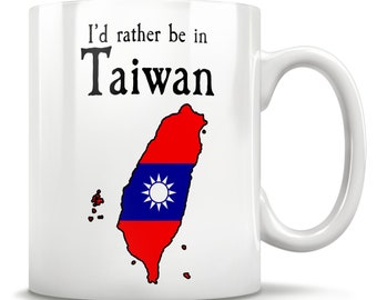 Taiwan Gift, Taiwanese Mug, Taiwan Flag, Taipei Taiwan, Taiwan Map, Travel To Taiwan, Explore Taiwan, Taiwan Gift Mug, I Love Taiwan