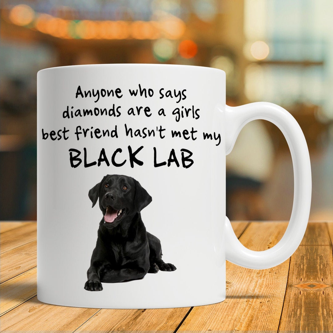 Black Labrador Gift, Black Labrador Mug, Black Labrador Coffee Cup Etsy