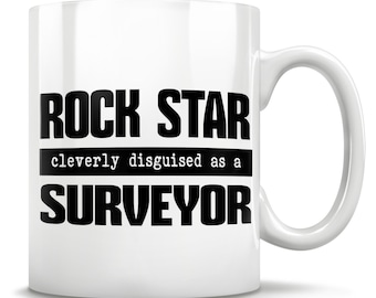 Surveyor Gift, Surveyor Mug, Surveyor Coffee Cup