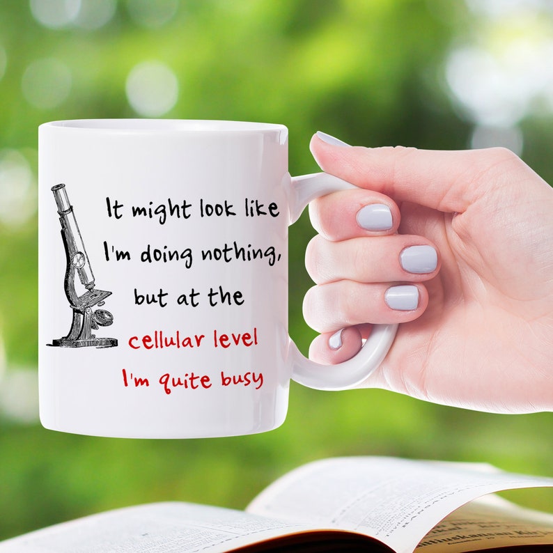 Biology Gift Biologist Mug Gift Biology Teacher Biology Etsy