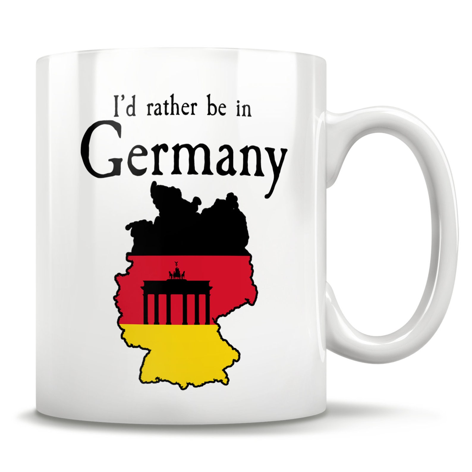 I'd Rather Be In Germany Mug