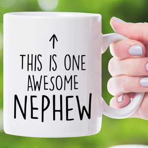 Nephew Gift, Favorite Nephew, Nephew Coffee Mug, Best Nephew Ever, Gift From Aunt, Nephew Mug, Nephew Birthday Gift, Nephew Christmas Gift