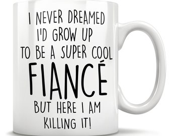 Taza de prometida, regalos de prometida, ideas de regalo de prometida, regalo para él, regalo de compromiso, mejor regalo de prometida, regalo de Navidad de prometida, regalo de cumpleaños de prometida