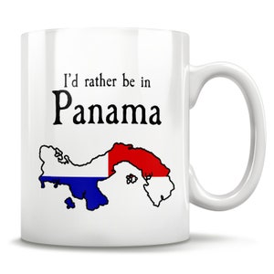 Panama Gift, Panama Mug, Panama Canal, Panama Native, Panama Home, Panama Map, Gift For Panamanian, Panamanian Flag, I Love Panama