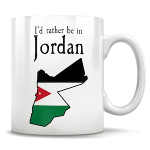 Jordan Gift, Jordan Mug, Amman Jordan, Jordan Map, Jordan Country, Flag Of Jordan, Jordan Souvenir, Jordan Keepsake
