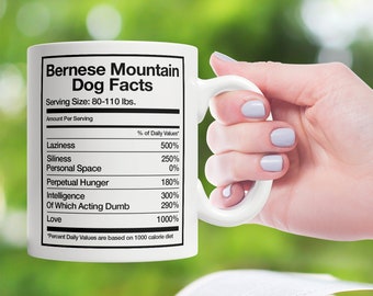 Bernese Mug, Berner Gift, Bernese Mountain Dog Mug, Berner Mug, Berner Dog Mug, Bernese Mountain Dog Gifts