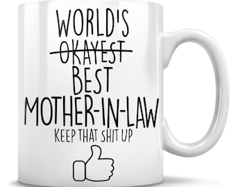 Mother-in-law gifts, funny Mother-in-law gift, Mother-in-law mug, mother of the groom gift, Mother-in-law gift idea, Mother-in-law christmas