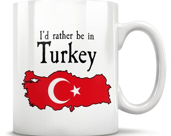 Turkey Gift, Turkey Mug, Istanbul Ankara Gift, Turkish Cup, Turkey Flag, Turkey Pride, Turkish Grandma, I Love Turkey, Gift For Turkish