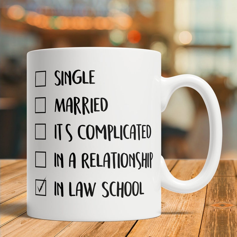 Law School Gift Law Student Gift Law Student Mug Law Etsy