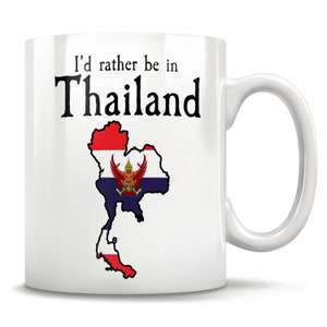 Thailand Gift, Thailand Mug, Thailand Map, Bangkok Gift, Thailand Travel, Thailand Pride, Thailand Flag, Love Thailand, Thailand Trip