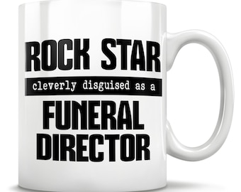 Funeral Director Gift, Funeral Director Mug, Funeral Director Coffee Cup