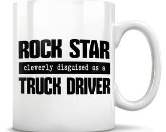 Truck Driver Gift, Truck Driver Mug, Truck Driver Coffee Cup