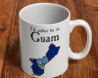 グアムのコップ グアムギフト、グアムアート、グアムマップ、グアムマグ、グアム