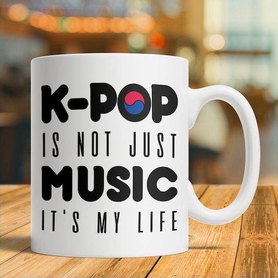 K-pop Gift, K-pop Mug, K-pop Coffee Cup 