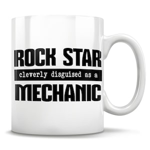 Cadeau de mécanicien, tasse de mécanicien, tasse à café de mécanicien