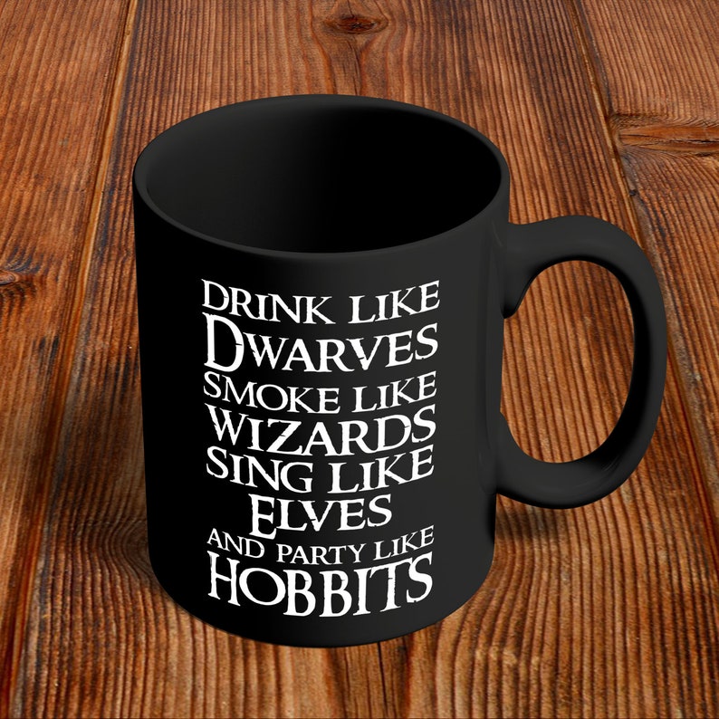 Lotr Mug, Hobbits Mug, Lord Of The Rings Mug, Dwarves Mug, Wizards Mug, Elves Mug image 6