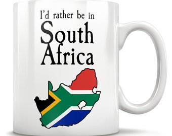 Zuid-Afrika cadeau, Zuid-Afrikaanse mok, Zuid-Afrika Native, Zuid-Afrika kaart, Zuid-Afrika trots, Zuid-Afrika vlag, ik hou van Zuid-Afrika