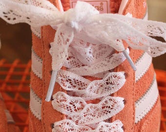 Lacets Dentelles Blancs Adidas Gazelle Samba Lacets originaux