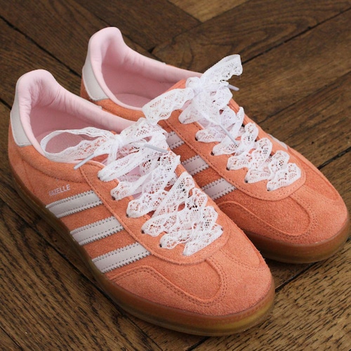 adidas gazelle silver green womens Adidas Women's Gazelle Indoor Shoes (Better Scarlet/Light Pink/Gum)  August