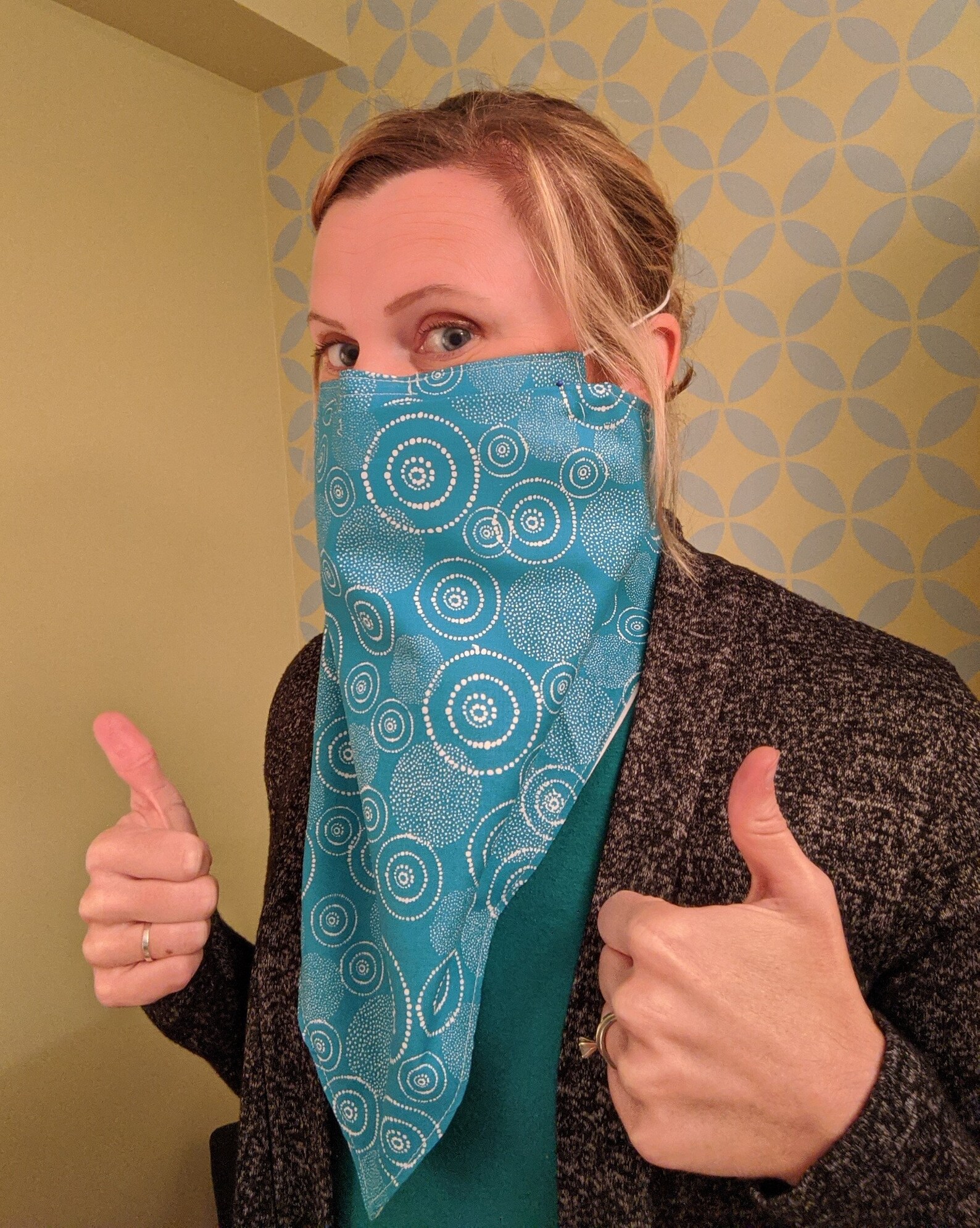 Flute Mask Pattern and Tutorial for Flutists Digital Etsy