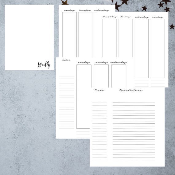 A5 Planner Inserts Printable Productiveness Planner Weekly Routine Pion Planner Printables A5 Planner Web pages image relating to A5 Planner Printables referred to as A5 Planner Inserts Printable Productiveness Planner Weekly Plan Pion Planner Printables A5 Planner Webpages