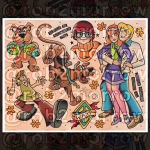 WHERE ARE YOU?! Vol. 3 Traditional Tattoo Flash Sheet