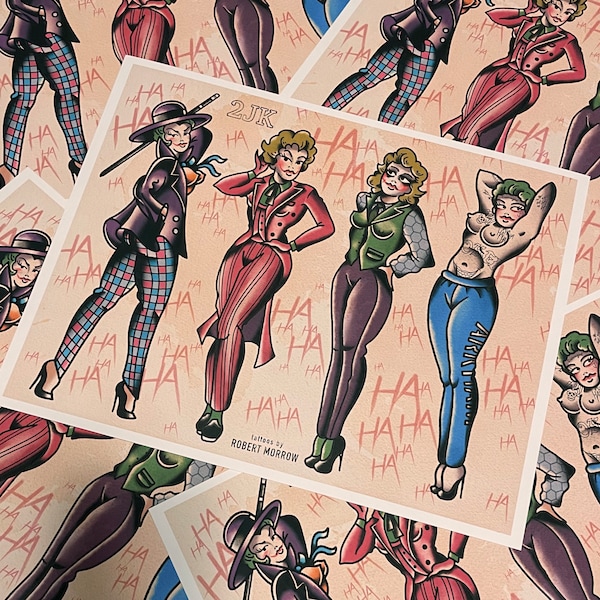 Tattoo Flash Pin Up - Etsy