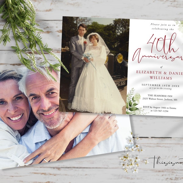 40th Anniversary - Etsy