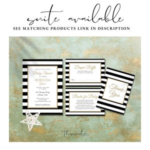 Modern Gender Neutral Baby Shower Invitation Template (Digital Download) 画像 9