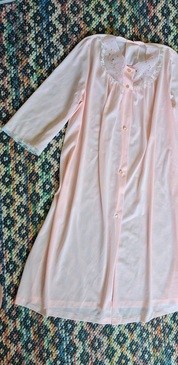 Vintage robe, 1960s lingerie, vintage lingerie, p… - image 5