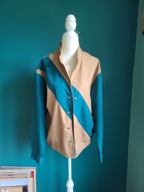 Size medium size large/ Vintage jacket, 1980s bom… - image 1