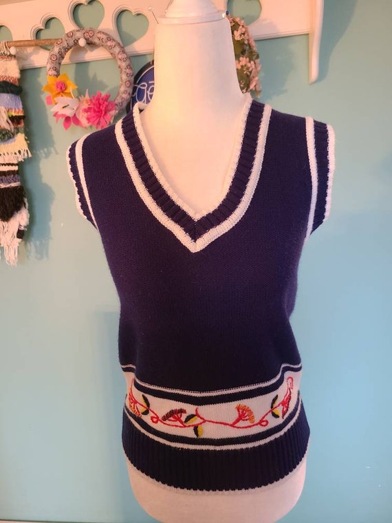 40`S Vintage Wool Vest