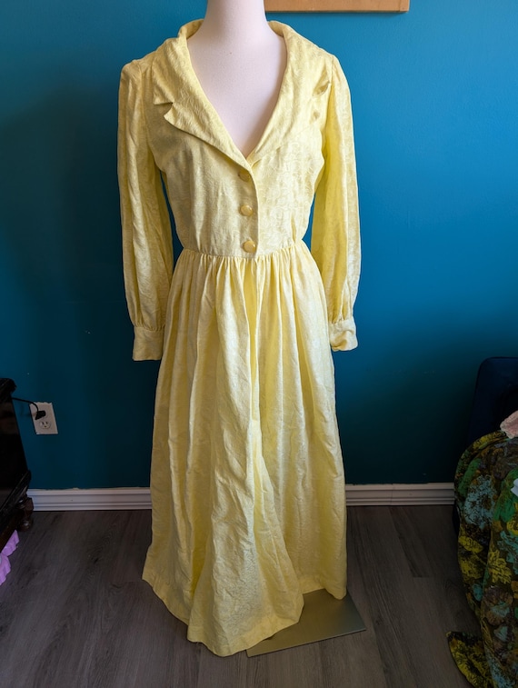 slim fit dress slacks Daisy Dress in Soft Butter Yellow main image 1