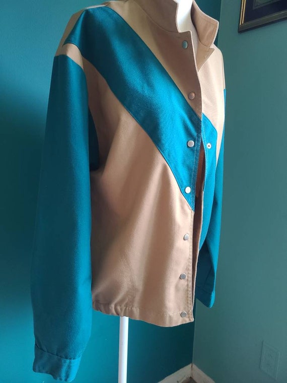 Size medium size large/ Vintage jacket, 1980s bom… - image 4