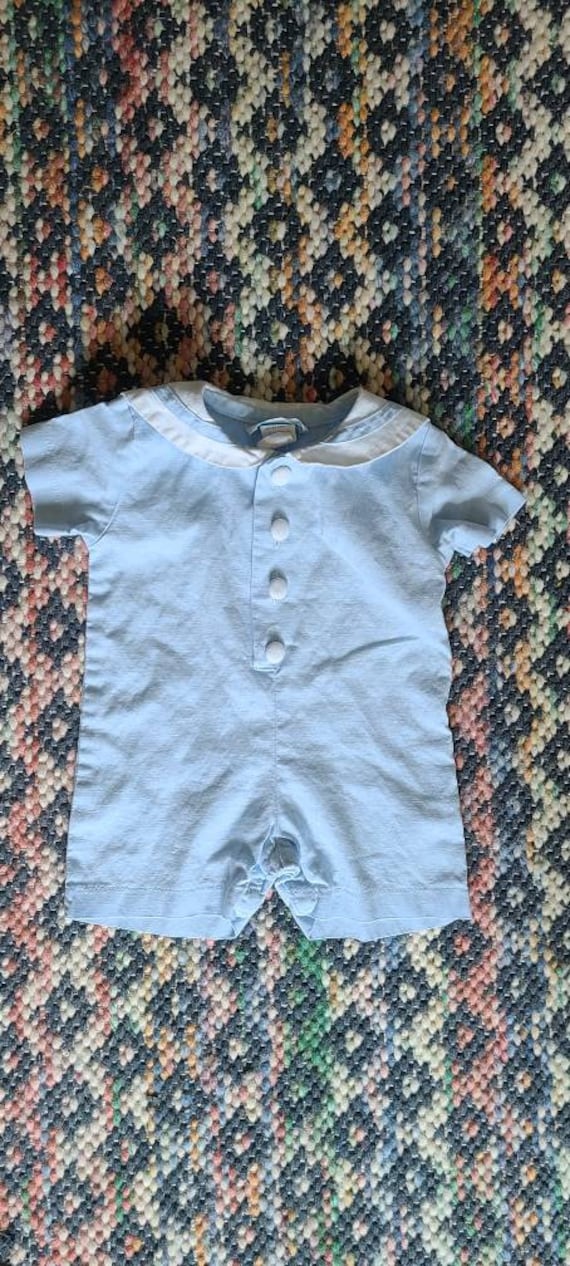 Vintage baby boys sailor outfit, vintage baby clot