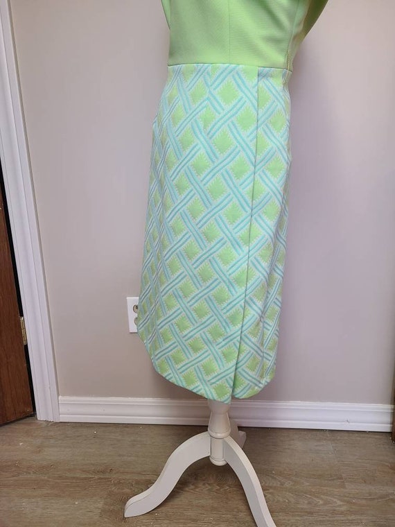 Size medium  / Vintage dress, pastel, 1960s dress… - image 3