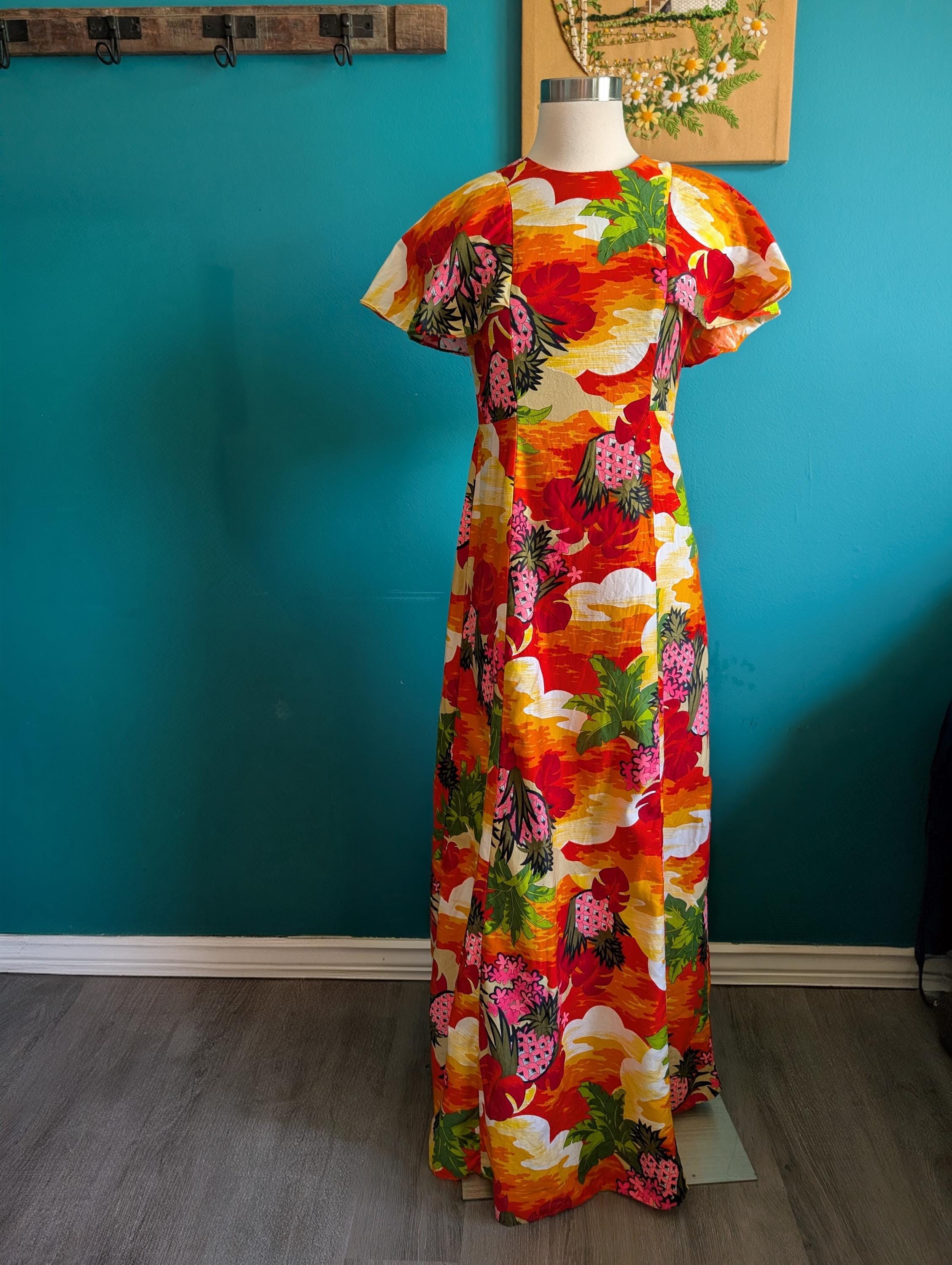 1950s Muumuu Dress - Etsy
