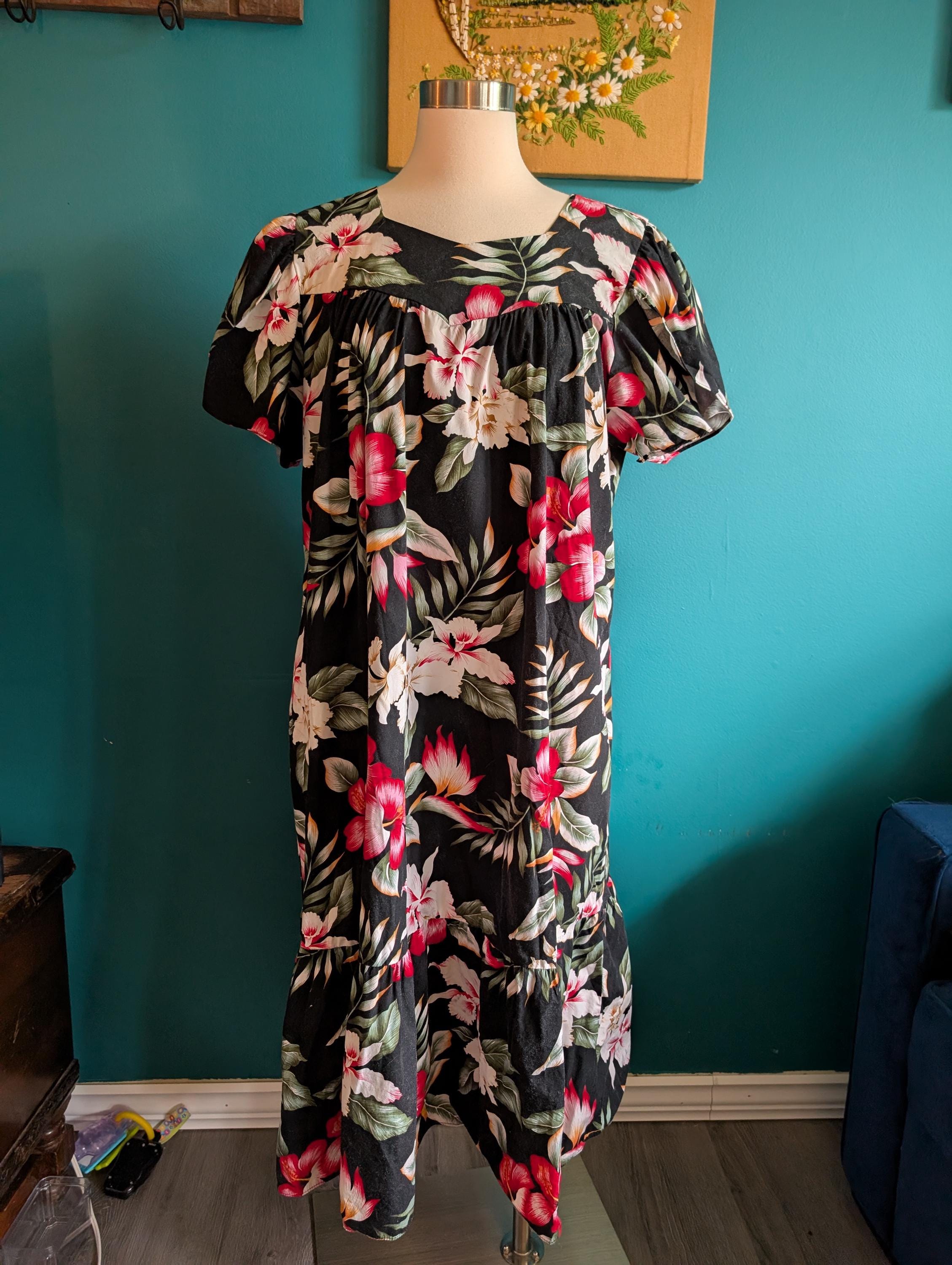Vintage Sun Babies Hawaii Muumuu, Small/medium. - Etsy