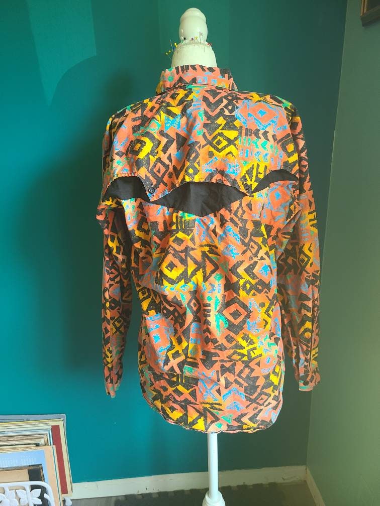 1980s rodeo shirt
